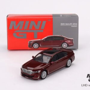 BMW Alpina B7 XDRIVE, MINI GT, 1:64, MGT00693-L, dark red