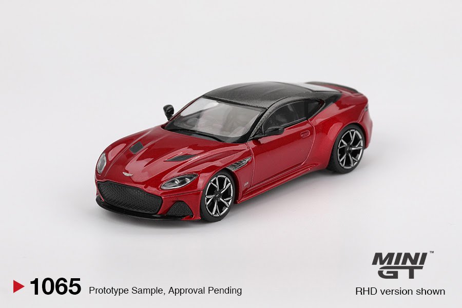 ASTON MARTIN DBS – HYPER RED (2023) – MGT01065-L
