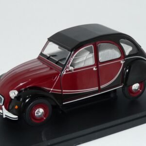 Citroen 2CV Charleston (1982), Hachette, 1/24, black/dark red