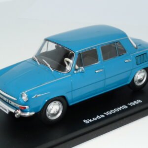 Škoda 1000 MB (1969), Hachette, 1:24, Blue