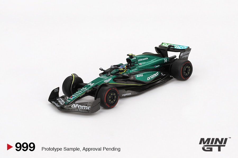 ASTON MARTIN AMR24 #14 – FERNANDO ALONSO – BAHRAIN GP 2024 – MGT00999-L