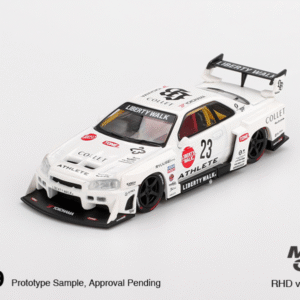 Nissan GT-R (R34) Super Silhouette Athlete/Collet (2024), MiniGT, 1:64, MGT01059-R PREORDER